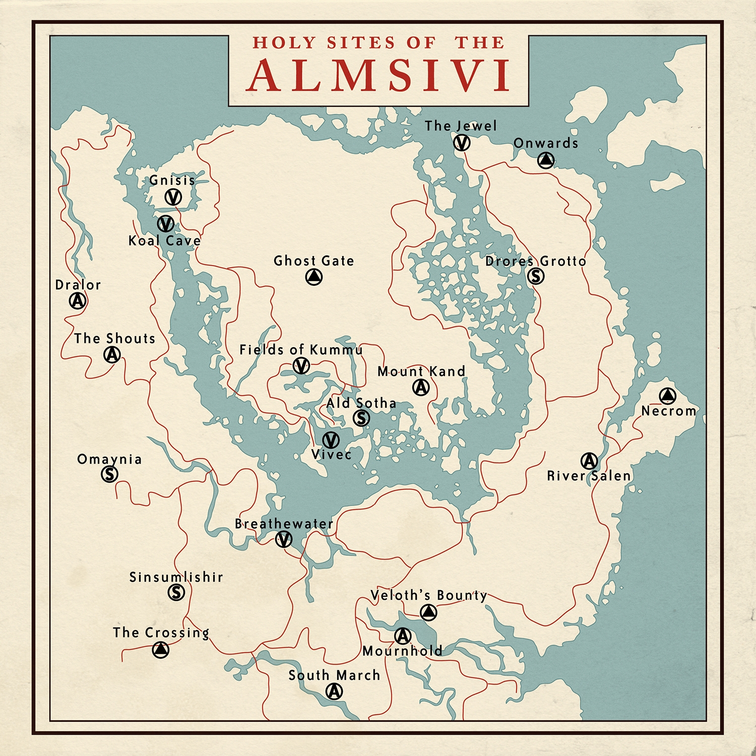 Holy Sites of the ALMSIVI